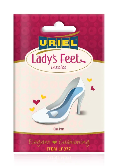 Uriel Lady’s Feet Wkładki Silikonowe Rozmiar L