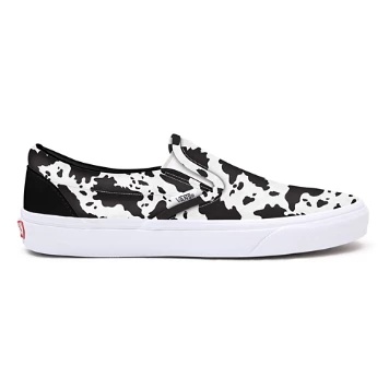 Cow Print Slip-On Platform personalizzate