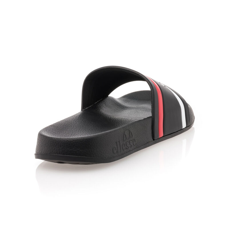 Férfi fekete flip-flop papucsok / tanga szandálok