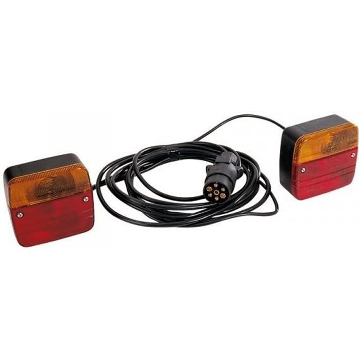 Aanhangwagenverlichting - 4 meter stroomkabel / 1,5 meter tussen de lampen