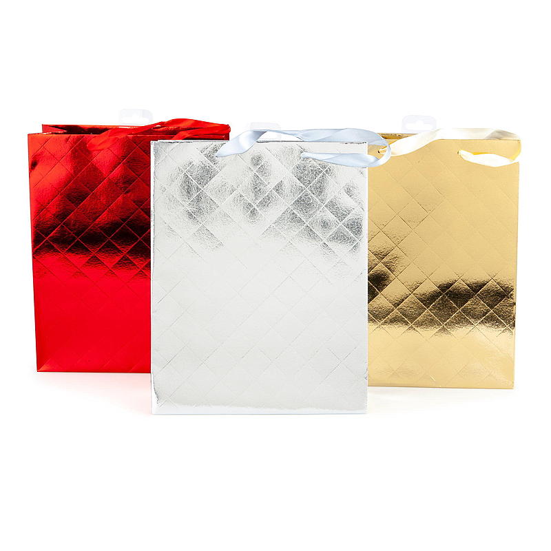 Hem Presentpåse stor metallic