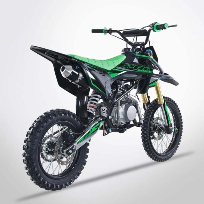 Dirtbike PROBIKE 140-S 17/14 - Grön - 2025 års utgåva