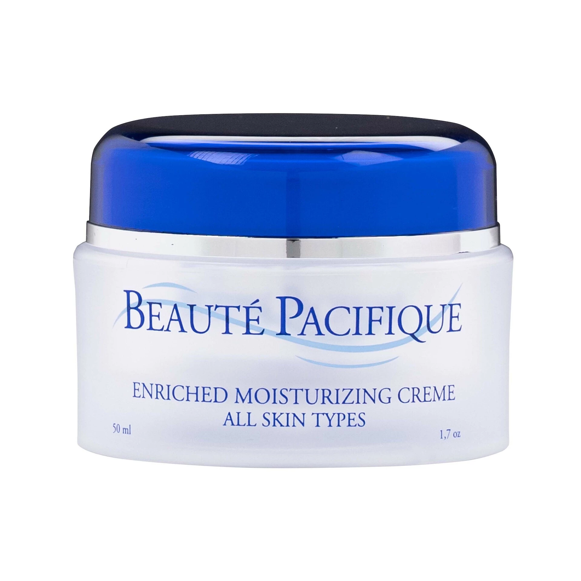 Cremă de zi hidratantă îmbogățită pentru toate tipurile de ten 50 ml - Beauté Pacifique