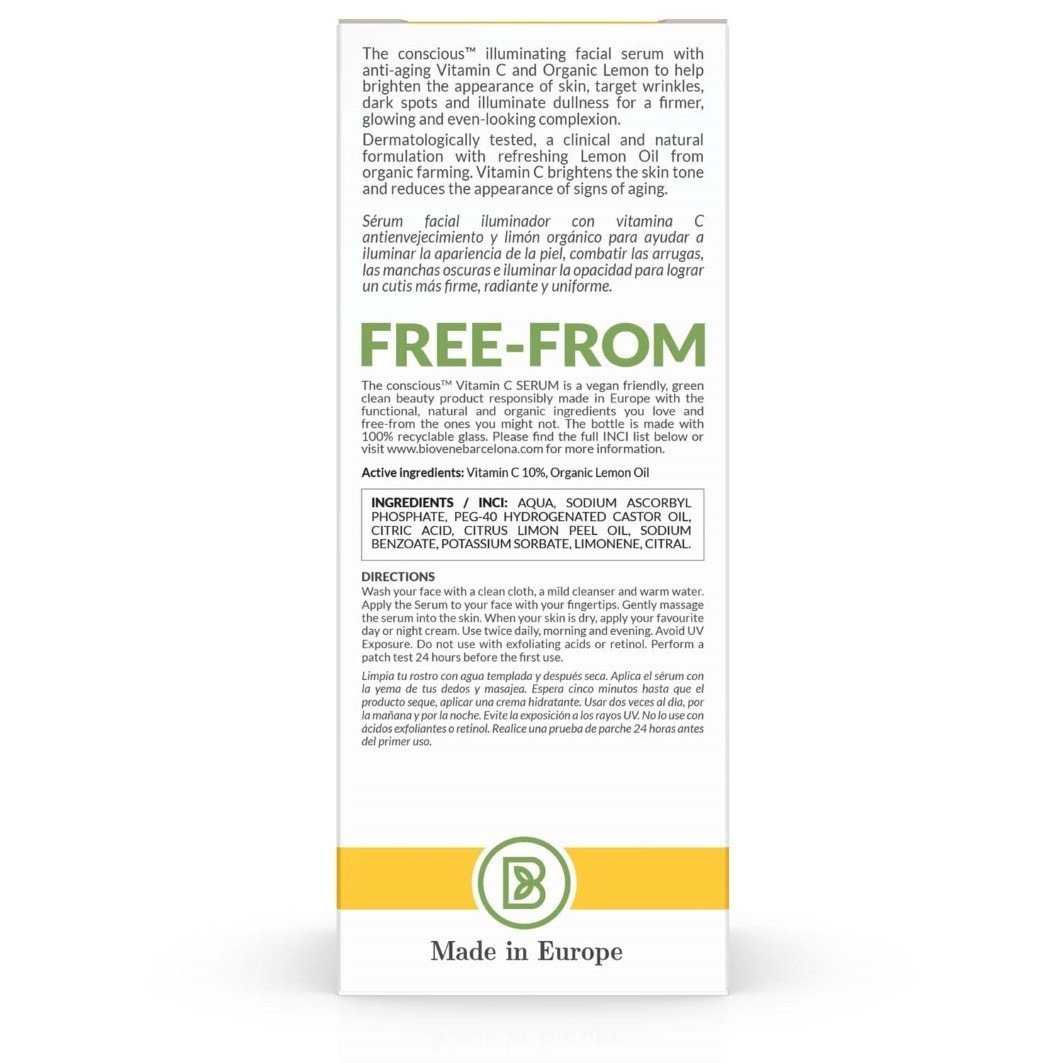 The conscious™ Serum s vitaminom C – Serum protiv starenja za blistavu kožu – 30 ml