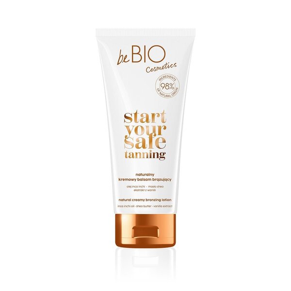beBIO Kermainen aurinkovoide - Aloita turvallinen rusketus 200ml