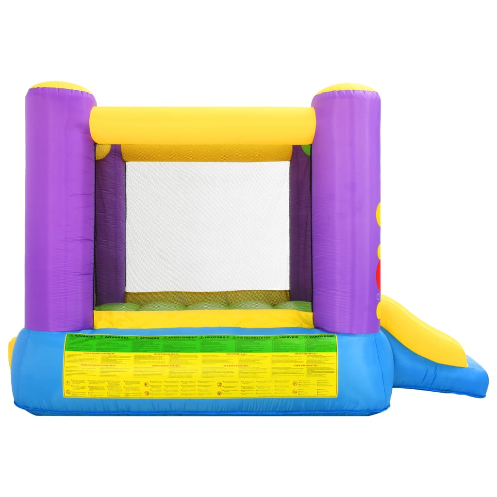 Aufblasbares Schloss Happy Hop mit Rutsche, 260 x 210 x 160 cm, PVC