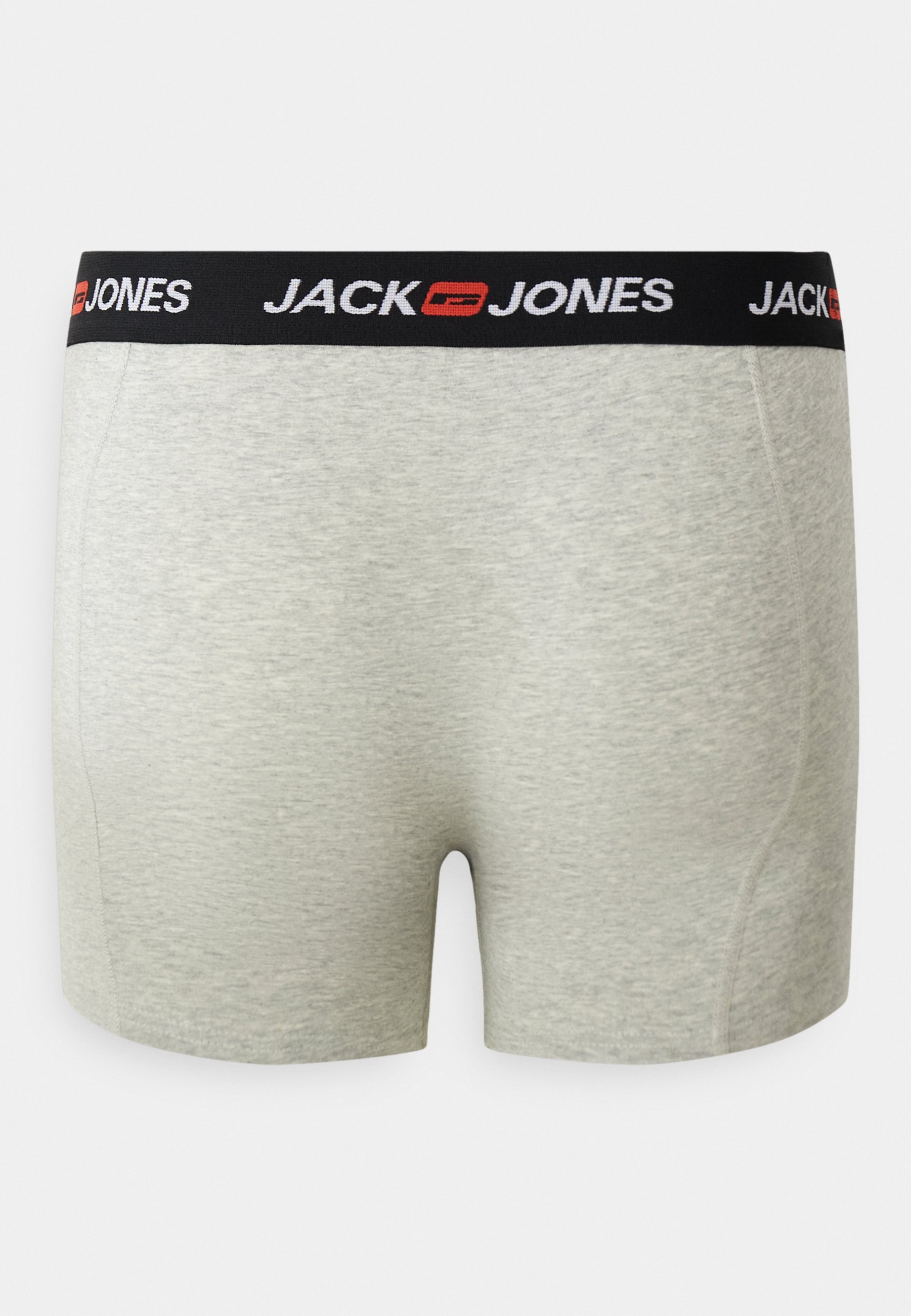 Jack & Jones JACCORP OLD LOGO TRUNKS 3 PACK - Kalhoty - light grey/white/black