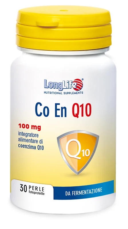 Long Life Co En Q10 100mg 30 korrels antioxidant supplement