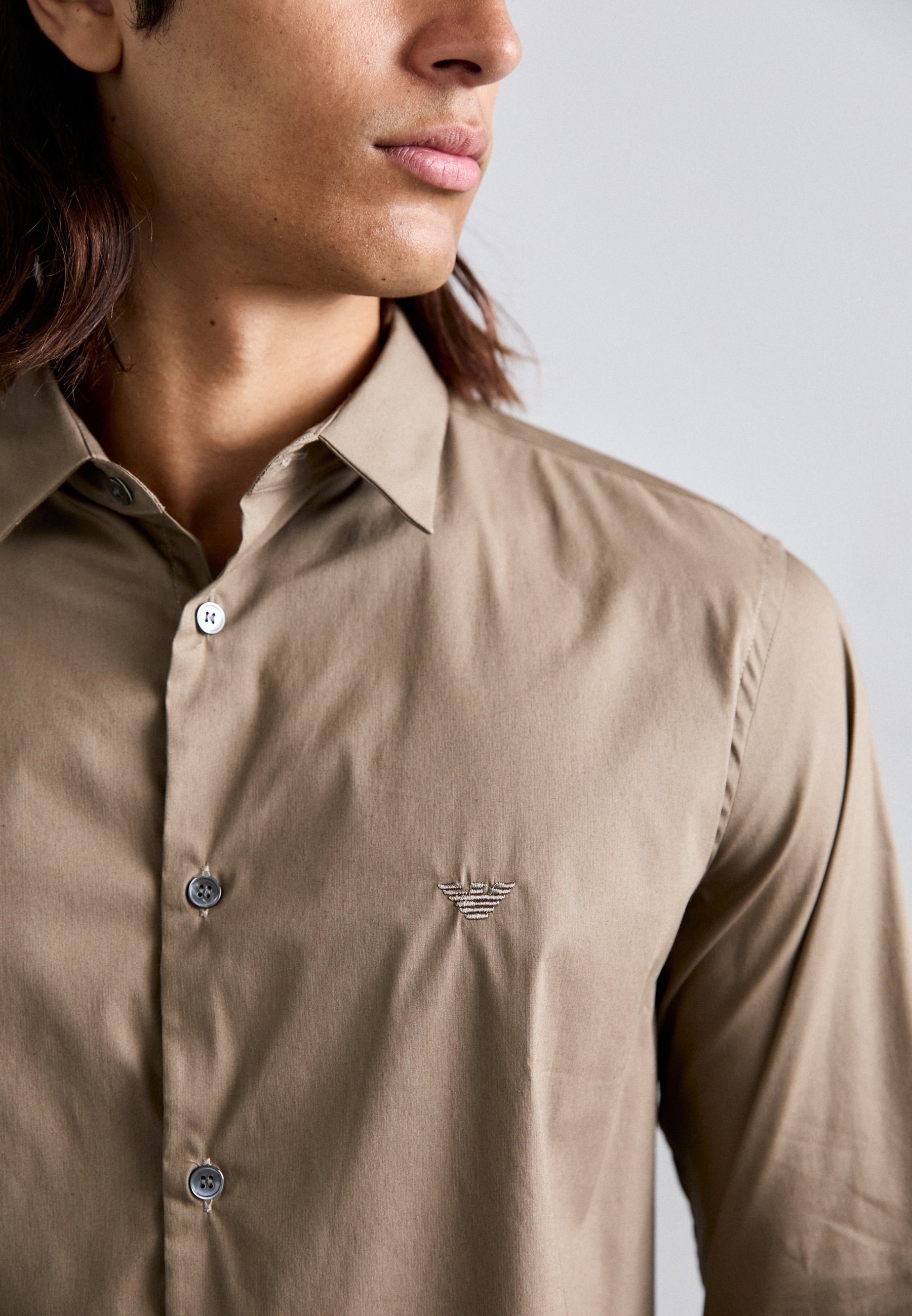 Emporio Armani overhemd - walnoot