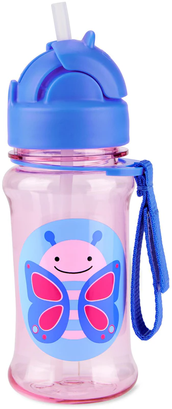 Skip Hop Zoo Tritan fles met rietje