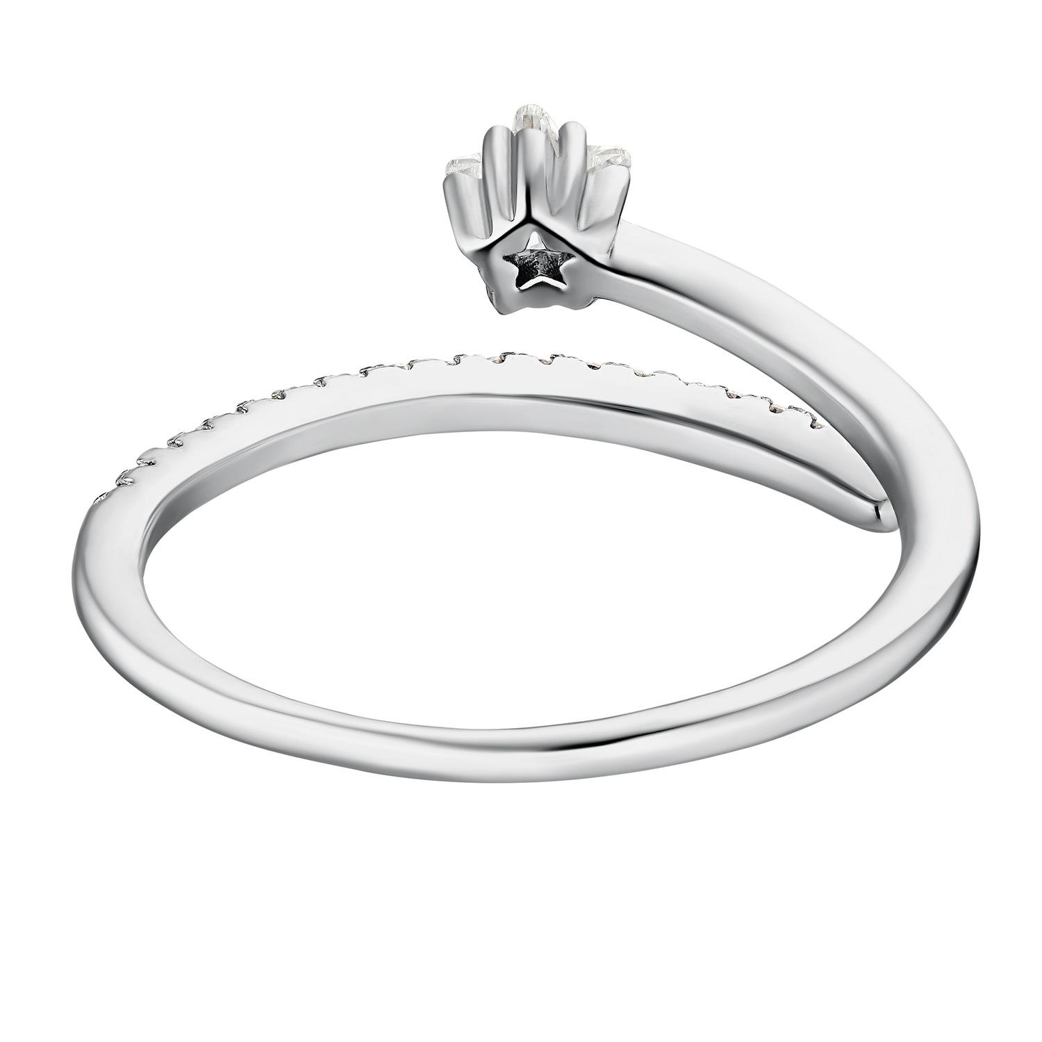 Heideman Bague Jella couleur argentée polie