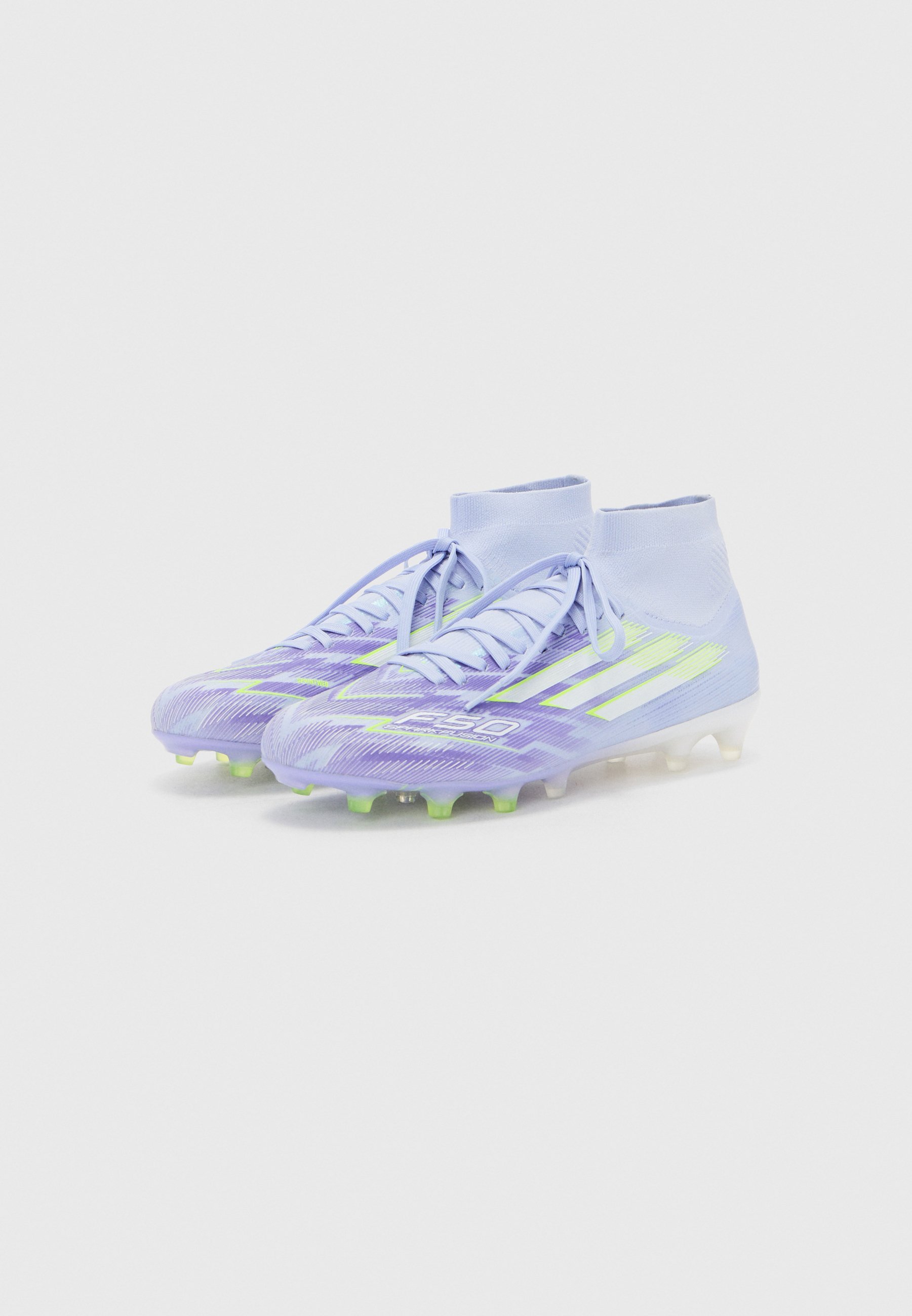 adidas Performance F50 SPARKFUSION PRO – Fußballschuhe für festen Boden – Violett/Zitronengelb/Lila-Rush