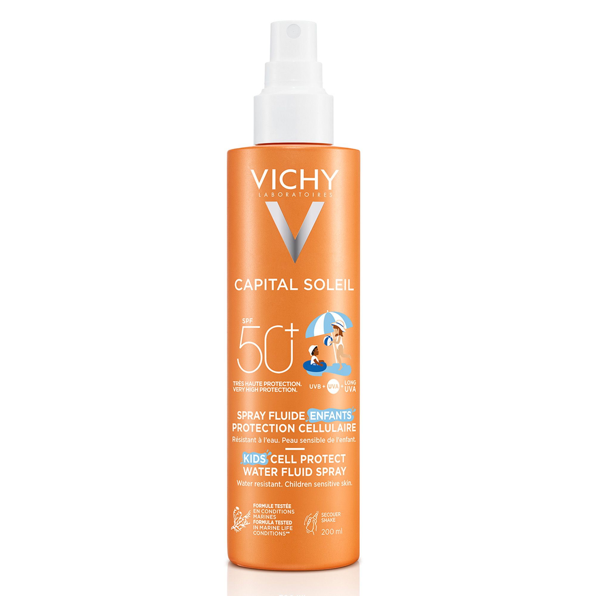 Capital Soleil спреј за сунчање за децу са SPF50 Производи за бебе и децу