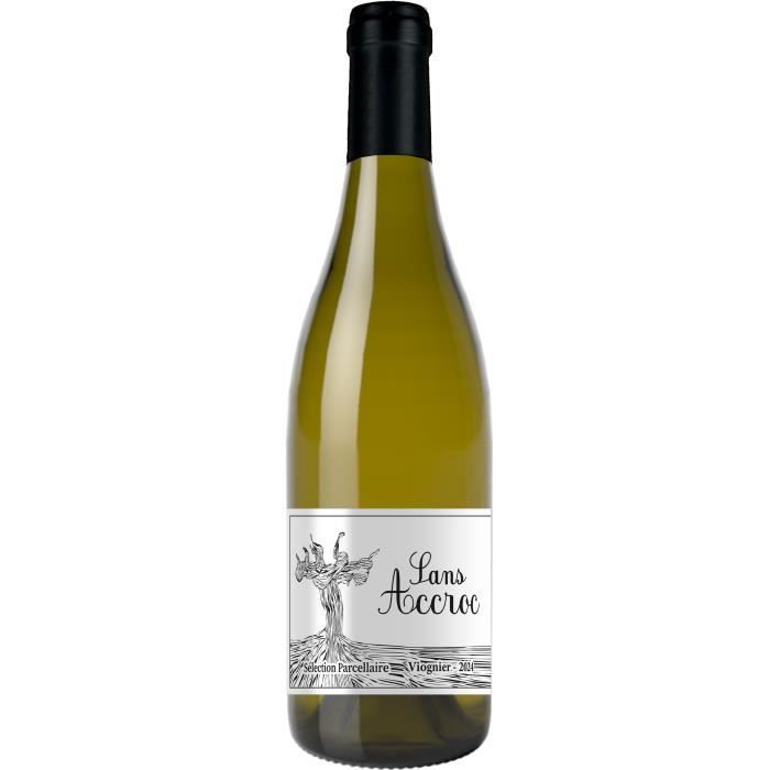 Sans Accroc 2024 - Selección de viñedos individuales del valle del Ródano Viognier - Vin de France - Vino blanco
