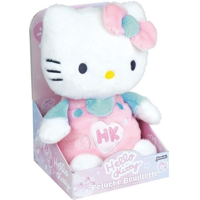 Wärmflaschen-Plüschtier – HELLO KITTY – JEMINI – Weich – 21 cm