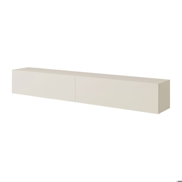 Mobile TV a 2 ante - BALEO - 200 cm - grigio
