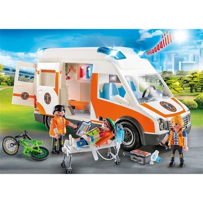 City Life - Ambulance et secouristes
