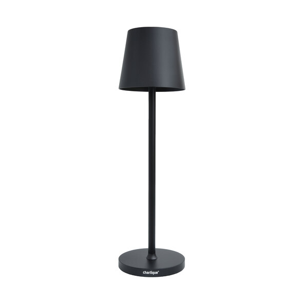 Επαναφορτιζόμενη επιτραπέζια λάμπα LED Dinner Light κλασική, μαύρη
