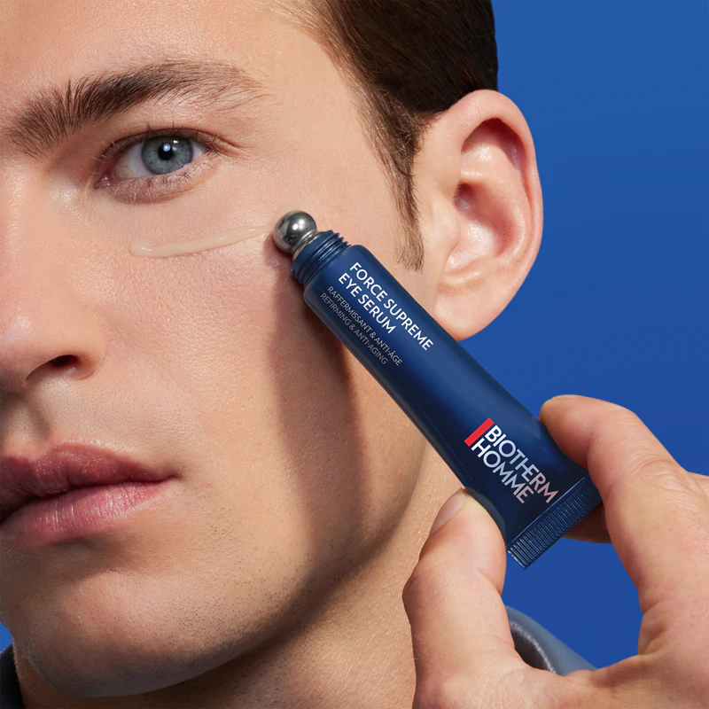 Sérum firmador antirrugas para a área dos olhos Biotherm Homme Force Supreme
