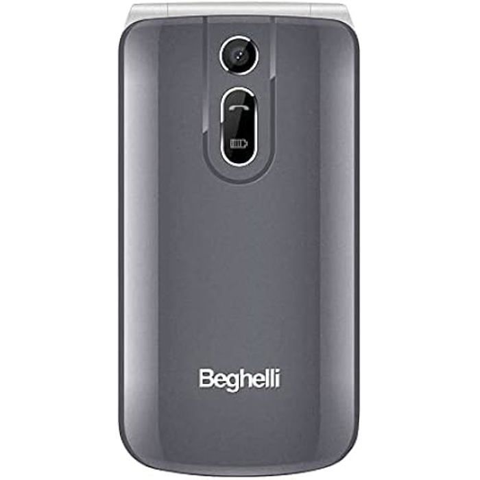Beghelli SLV18 zilveren mobiele telefoon