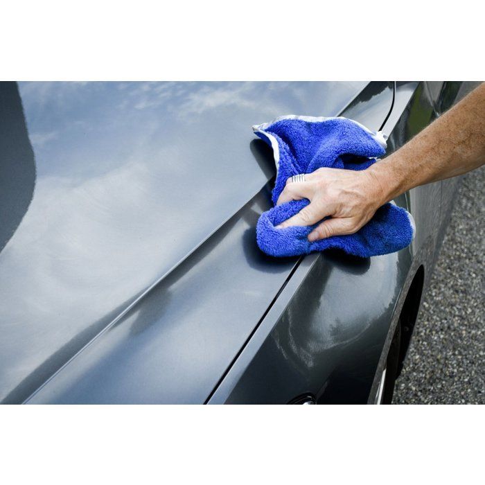 Microfibre extérieur - MICHELIN - Spécial carrosserie - Lustrage parfait - Séchage rapide - Format XL 50x40cm - Bleu