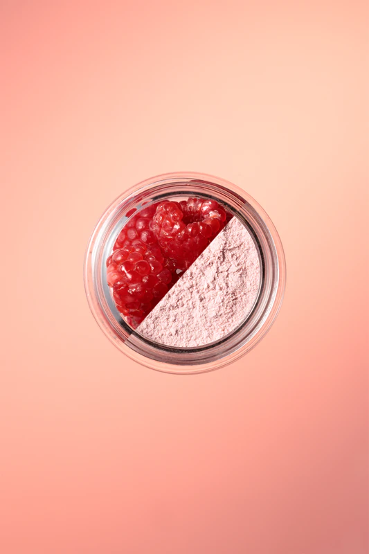 Paese Himbeerpulver, loses Pulver mit Himbeeren