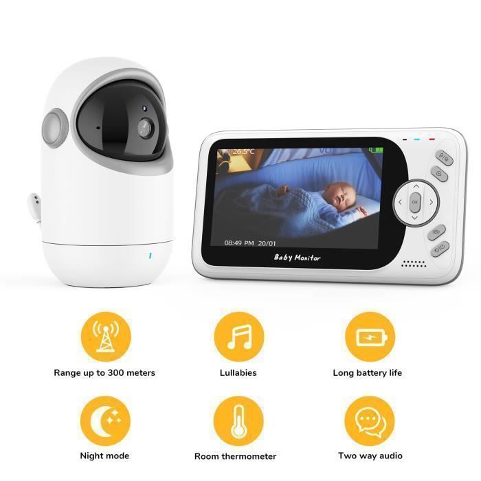 300° Baby Monitor, 4.3