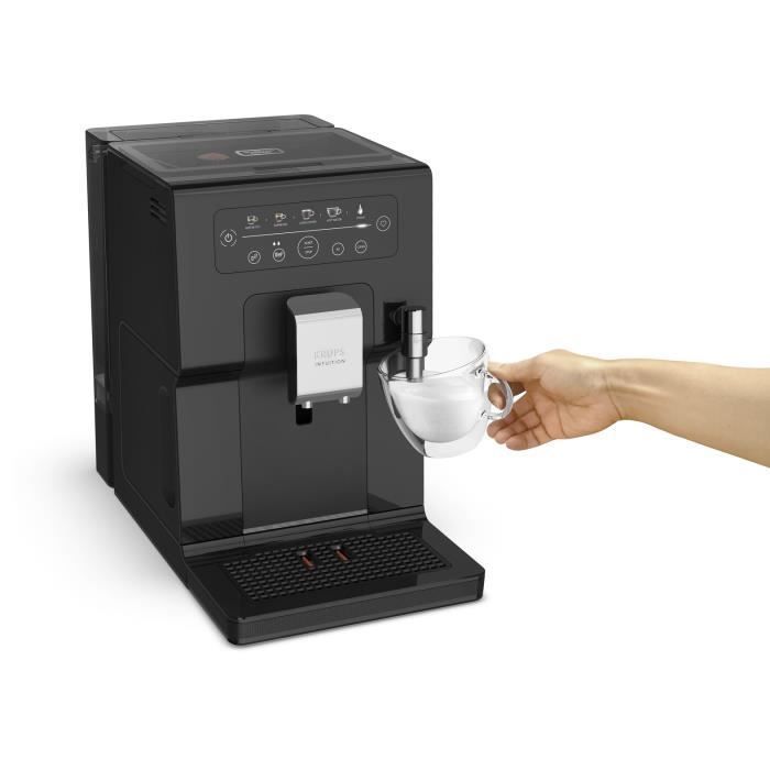 KRUPS INTUITION ESSENTIAL Machine à café broyeur grain, Ecran tactile,YY4371FD