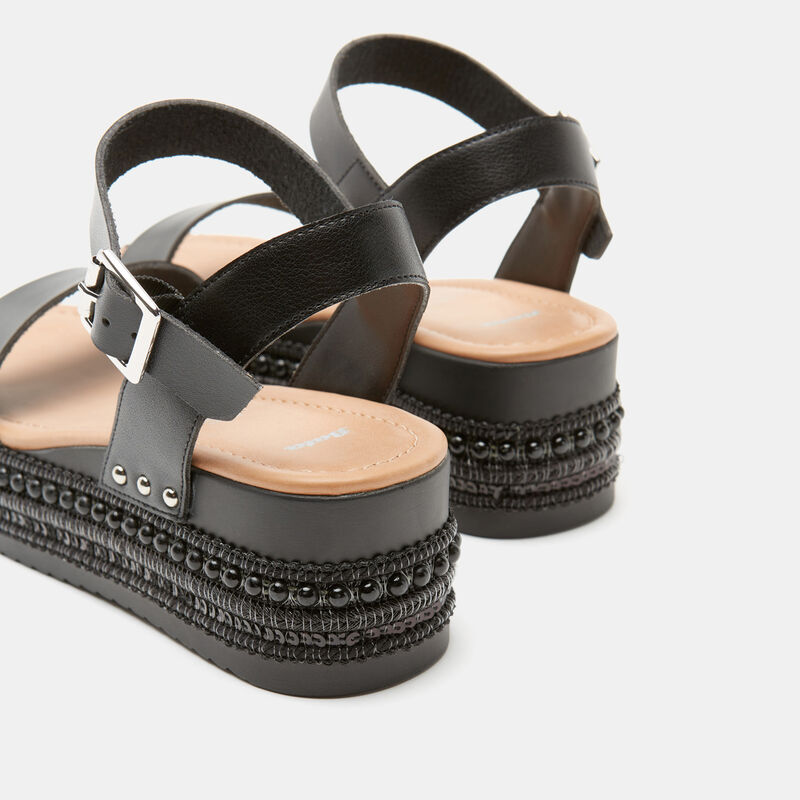 Damsandaler med 5,5 cm platå