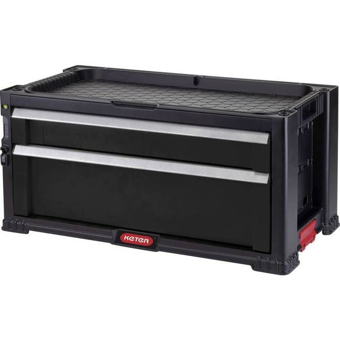 KETER 237790 empty toolbox, black