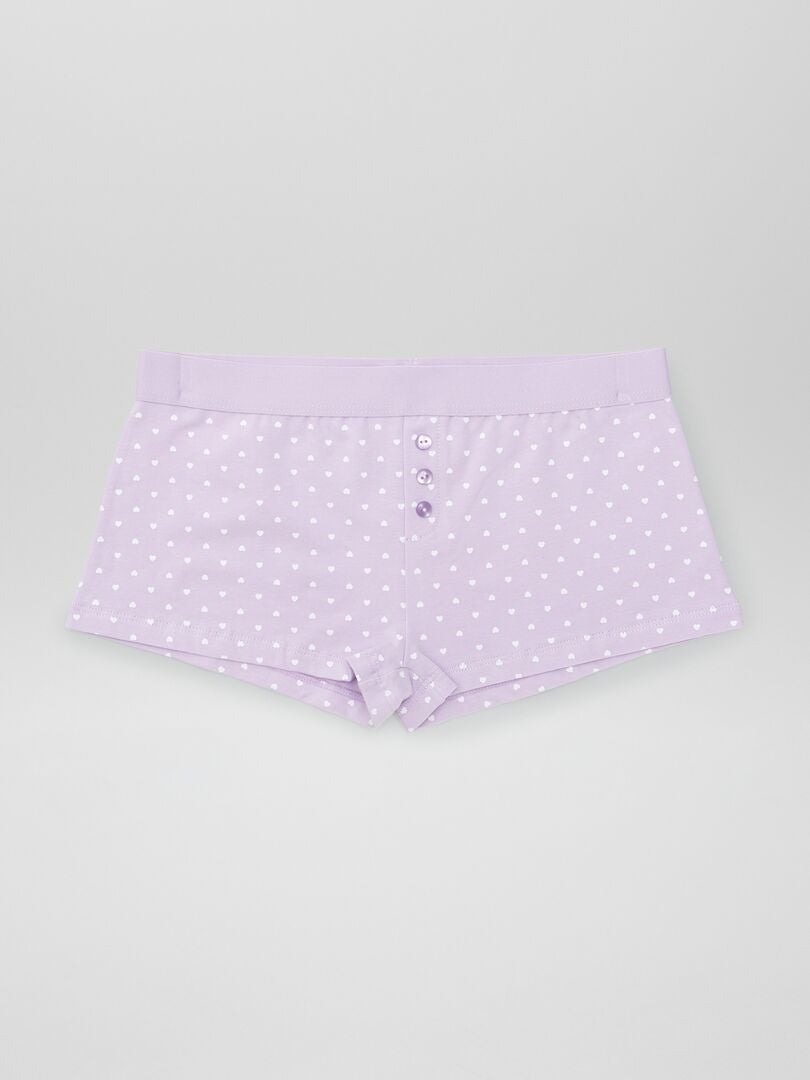 Set van 2 culottes - PAARS