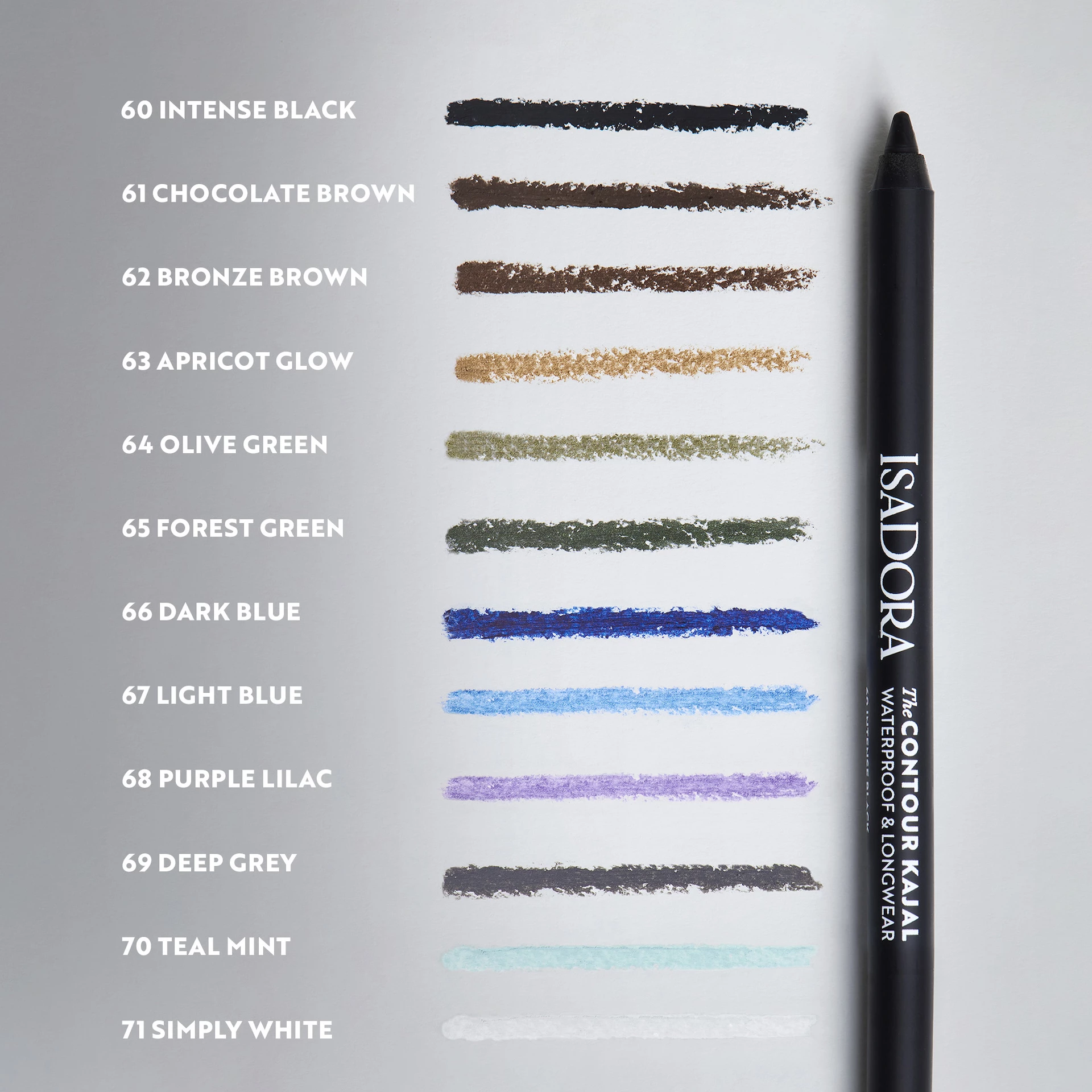 Contour Kajal 61 Čokoládově hnědá - Isadora