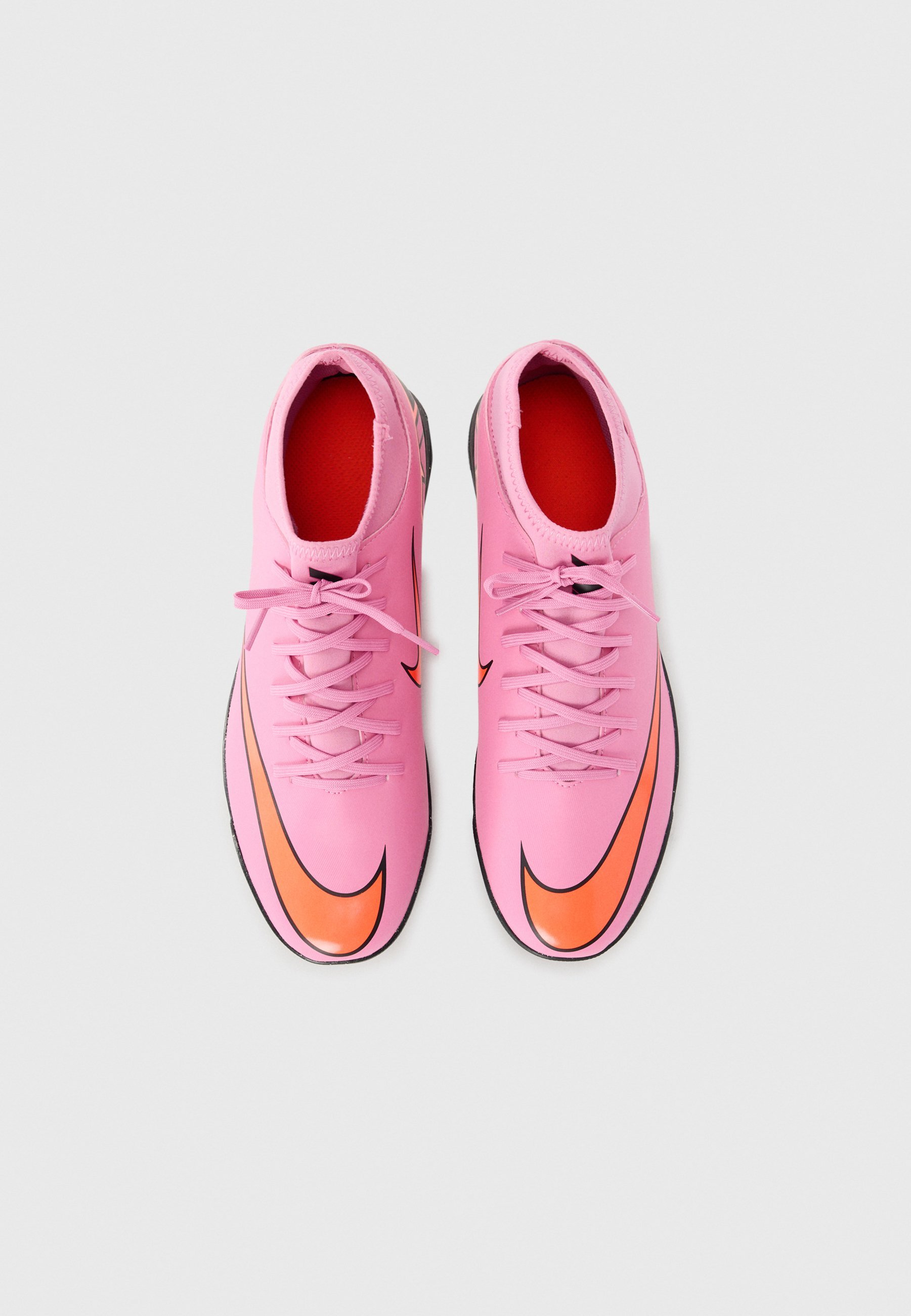 Nike Performance MERCURIAL SUPERFLY 10 ACADEMY TF - Futbolo bateliai ant žolės - magiškas flamingas/juodas