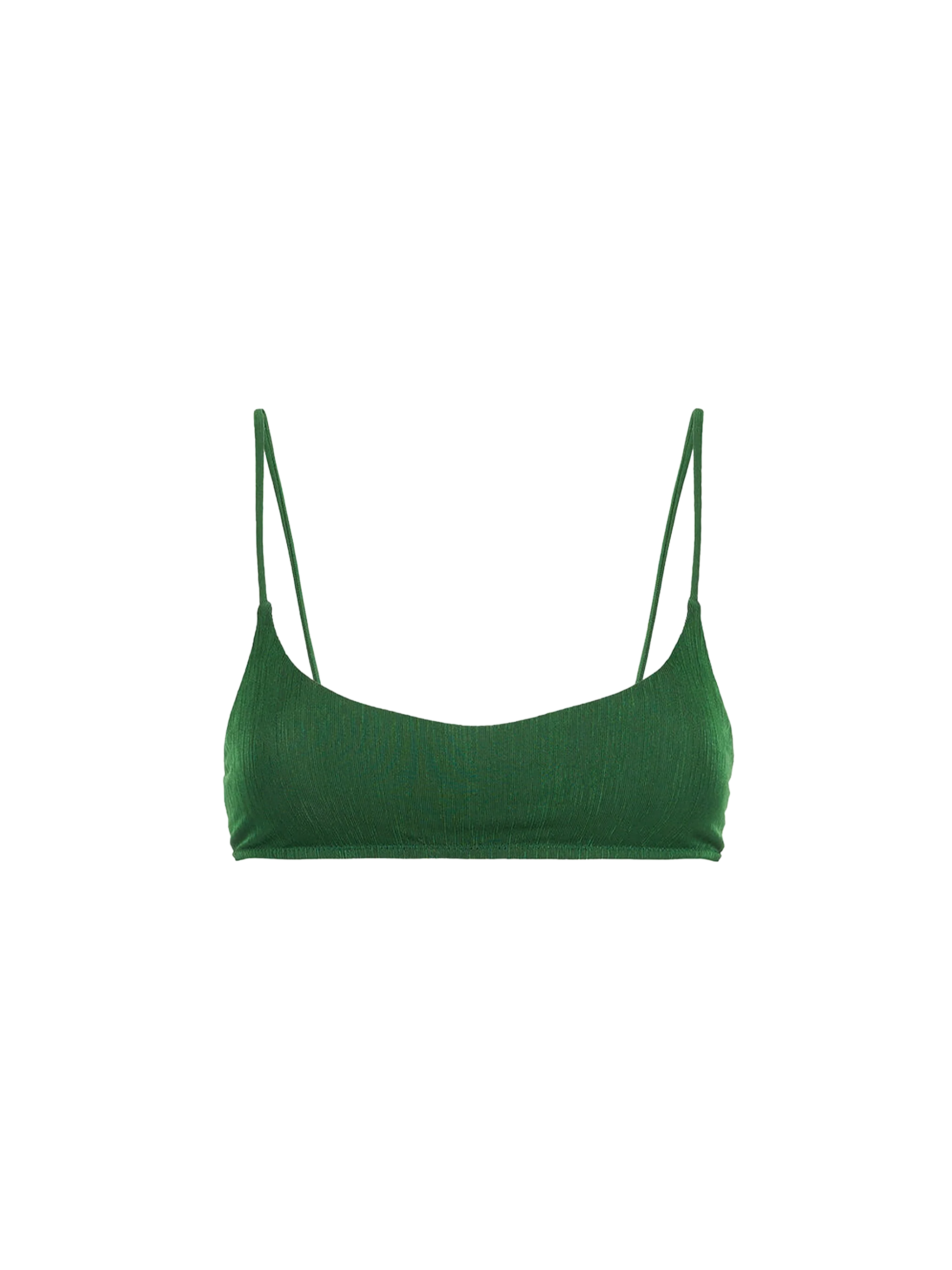 Grünes Damen-Bralette-Top
