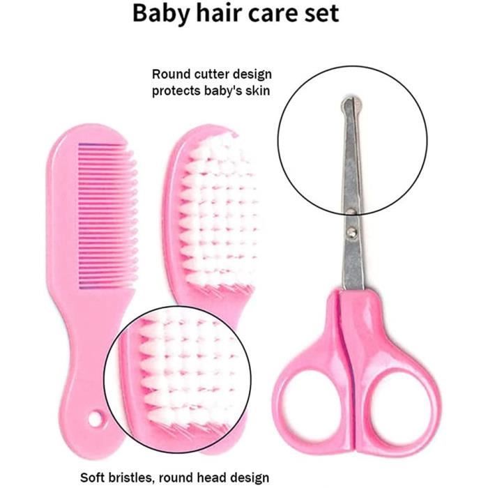 Kit de cuidado para bebés de 8 piezas, neceser profesional para bebés, kit portátil para el cuidado del recién nacido, ideal para viajes y para el hogar.