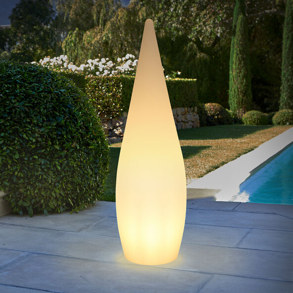 Smart LED plastic outdoor light, 120 cm