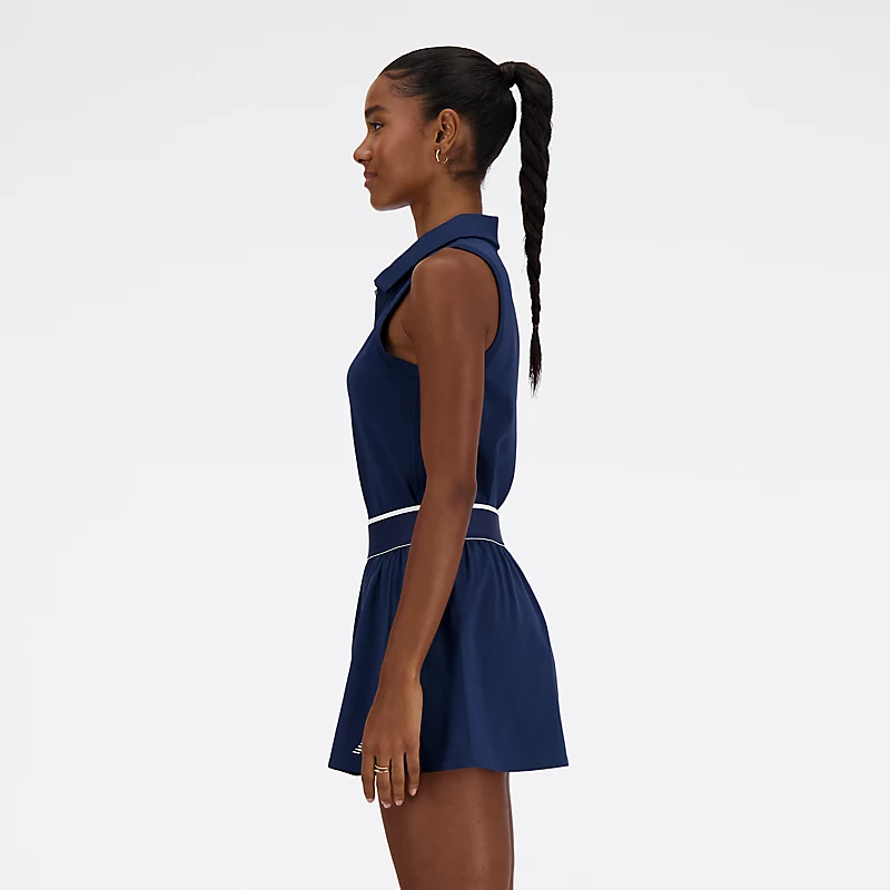 Damski top turniejowy z kołnierzem - NB NAVY