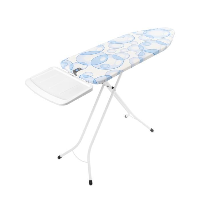 BRABANTIA Table à repasser Bubble, Perfect flow - 124 x 45 cm