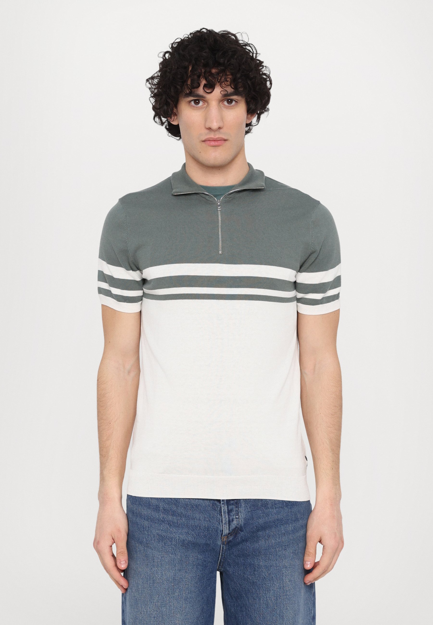 Ron Dorff poloshirt - grijs