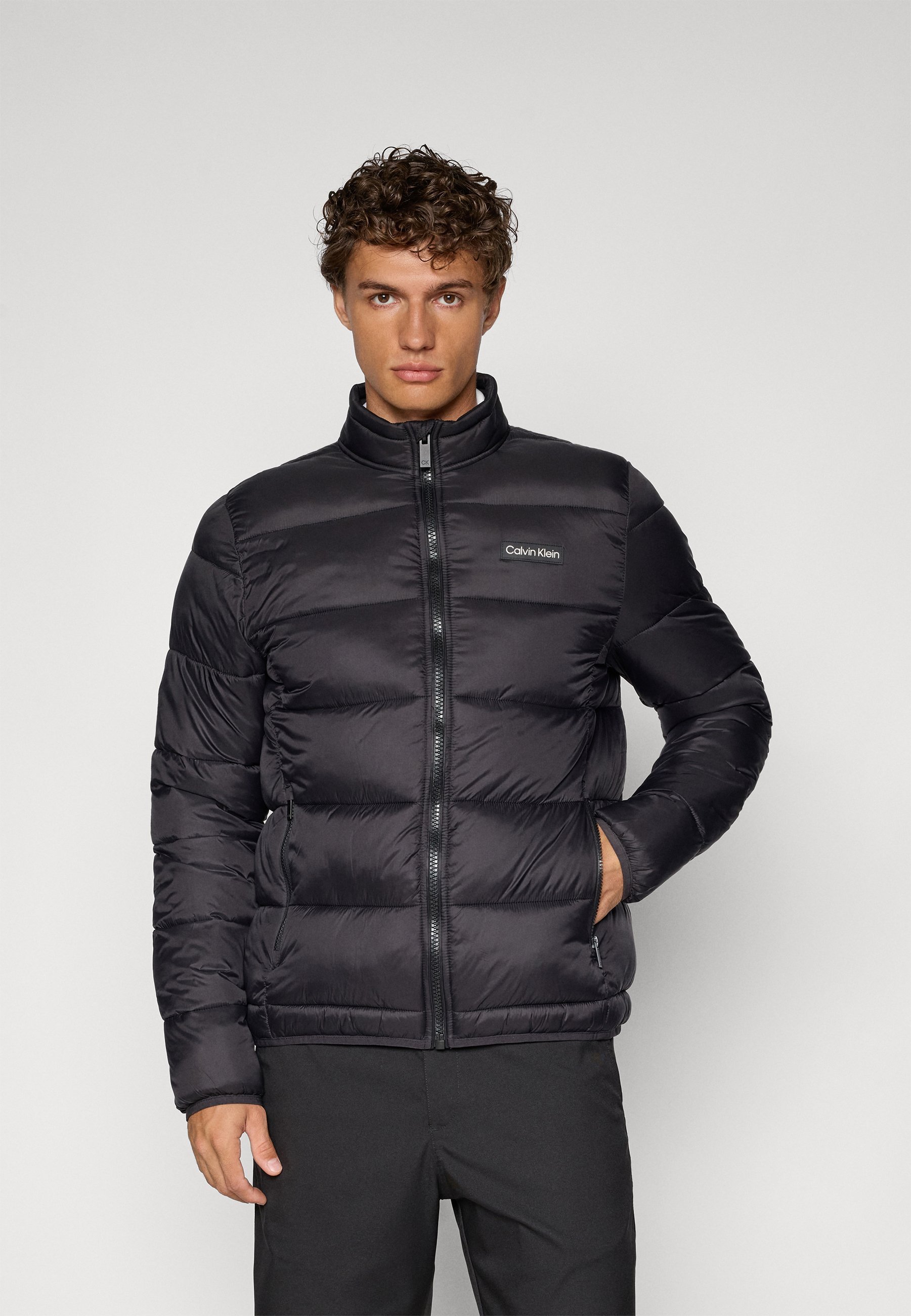 Calvin Klein Golf BROOKFIELD PADDED JACKET - Kurtka zimowa - czarna