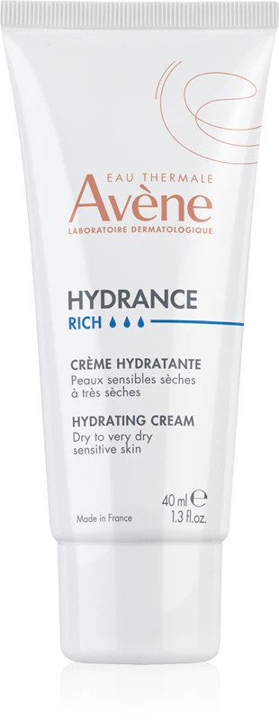 Avène Hydrance Rich Hydrating Cream mitrinošais krēms sausai un ļoti sausai ādai