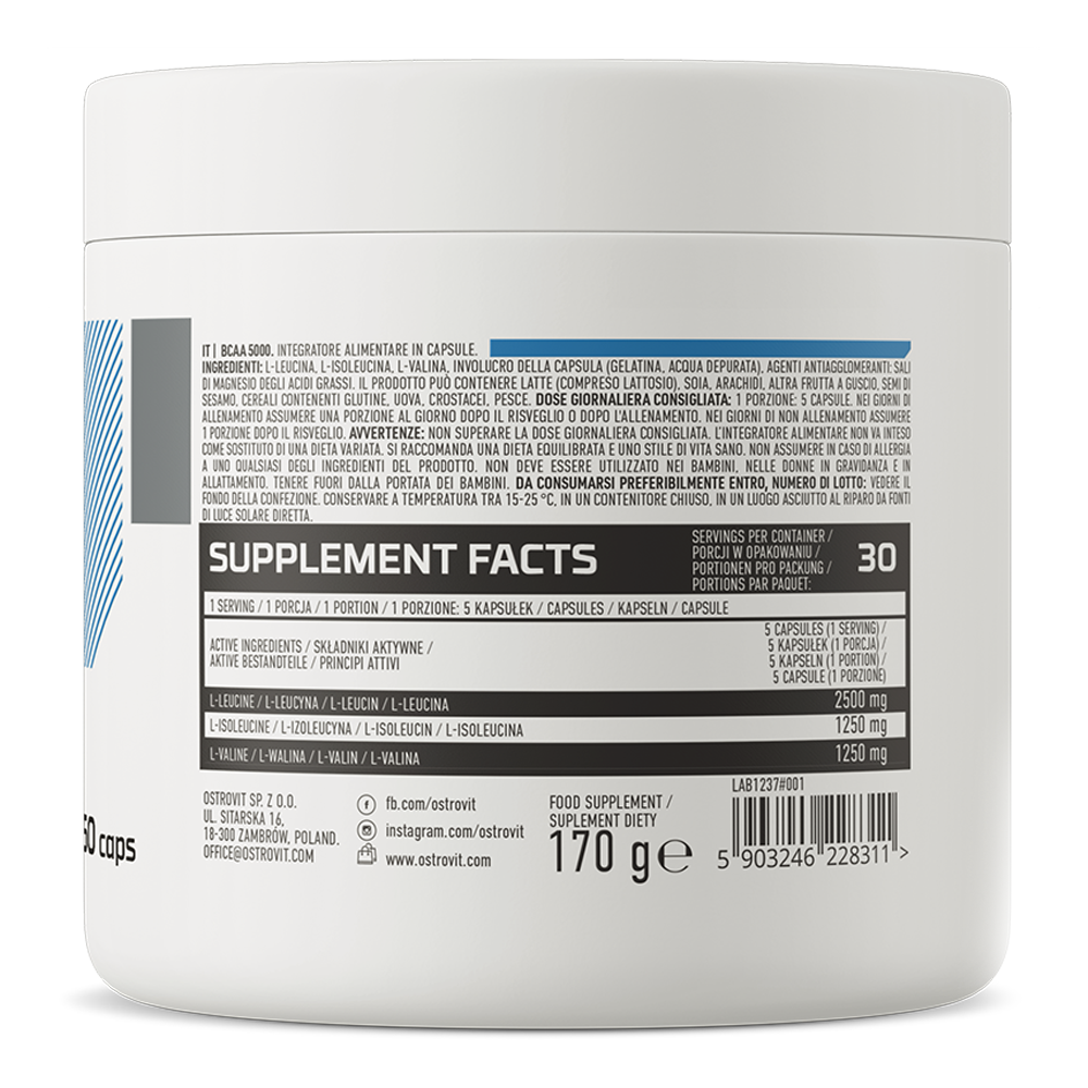 OstroVit BCAA 5000 mg