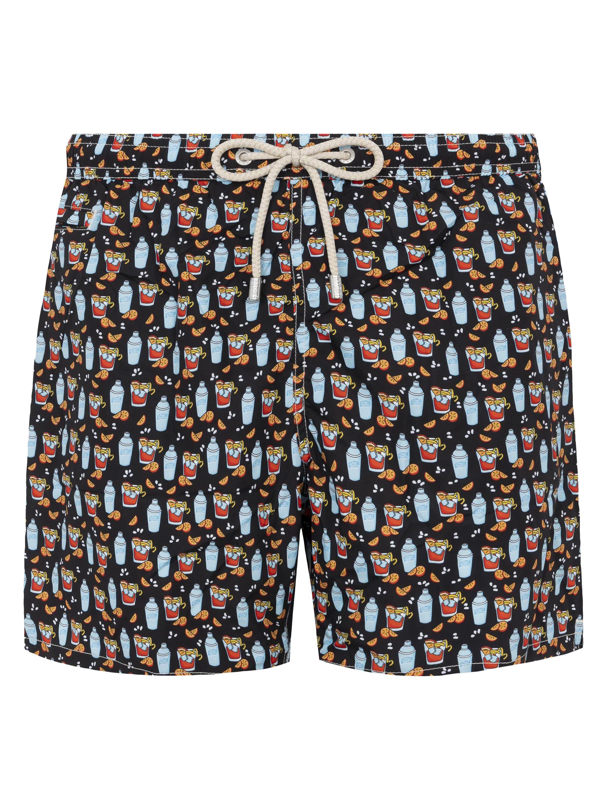 Zwempak met een lichtgewicht print, geschikt voor een lichte bikini.