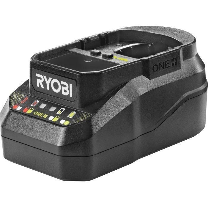 RYOBI - 18V ONE+ Kettensäge, bürstenlos, 30 cm Schwert, 10 m/s + 1 x 4 Ah Akku & Ladegerät - OCS1830 + RC18120B-140X