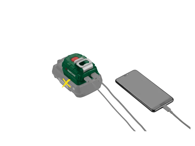 PARKSIDE® PAA 20-Li B2 batteristrømforsyning, 20V