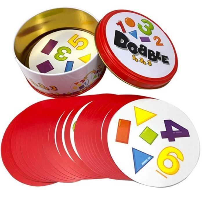 Jeux de société - Dobble Spot - Carte éducative classique - Modèle Hip Hop - Multicolore