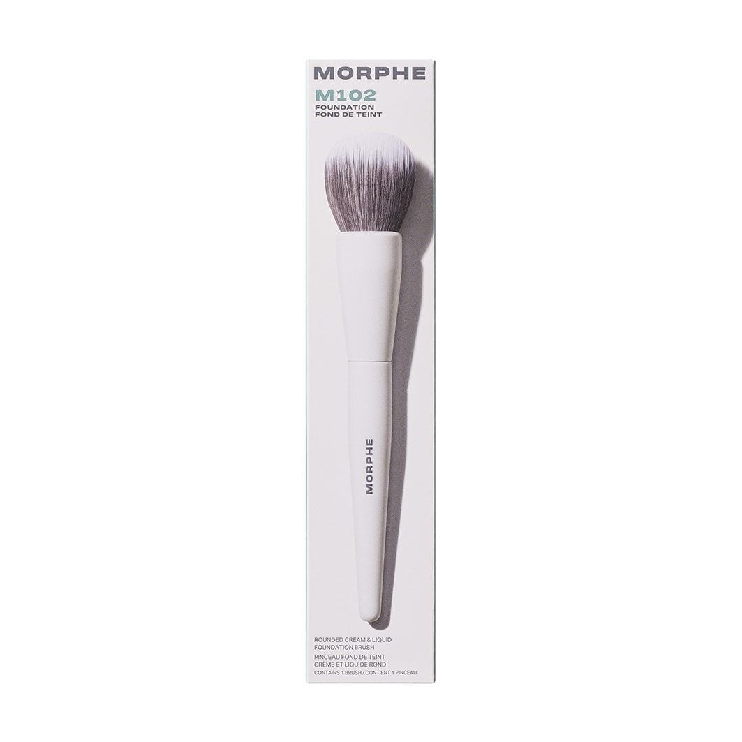 Štetec Morphe Foundation Brush M102, okrúhly štetec na krémový a tekutý podklad – 1 kus