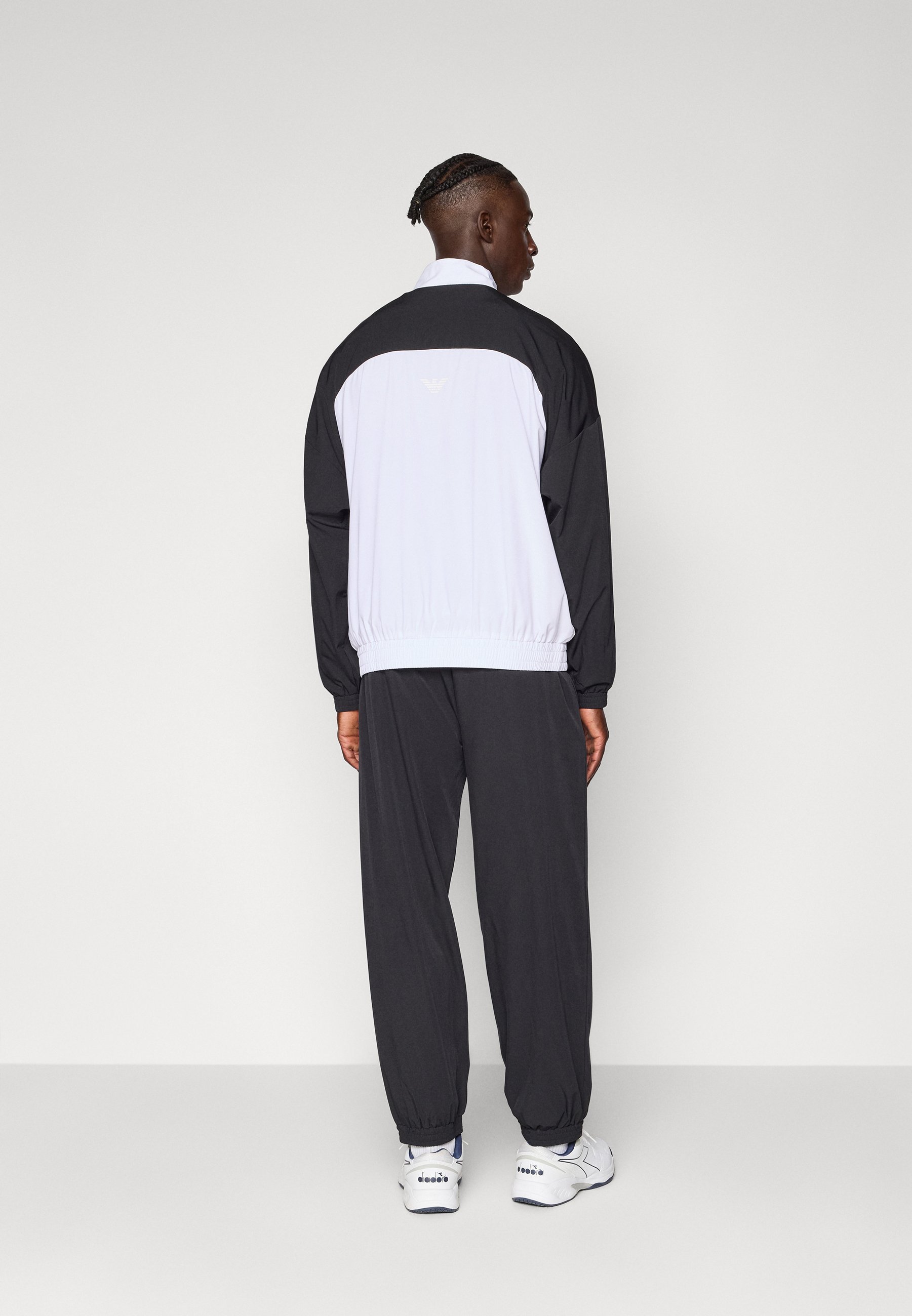 EA7 Emporio Armani TENNIS PRO TRACKSUIT COLOURBLOCK SET - Trainingspak - zwart