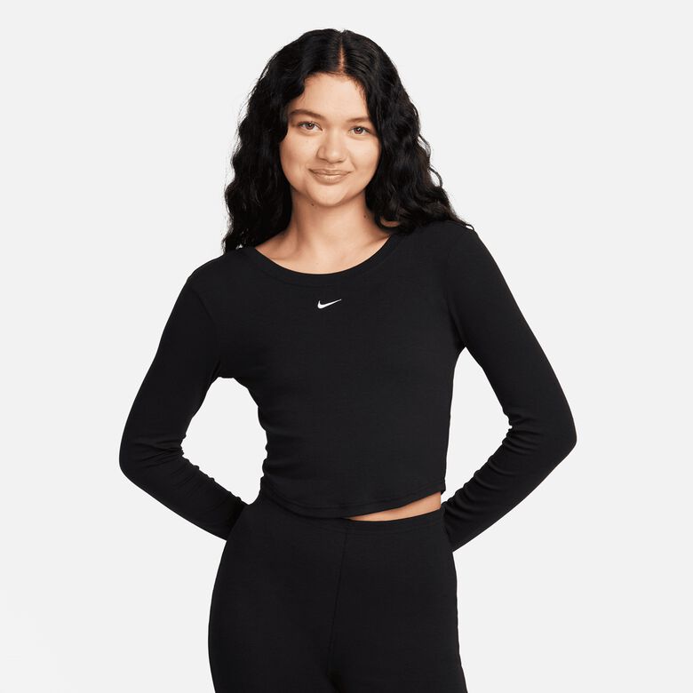 Top deportivo de manga larga con canalé fino de la marca Sportswear Chill Knits