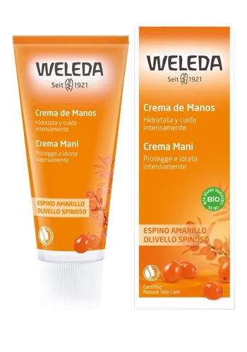 Crème mains apaisante Weleda à l'argousier 50 ml
